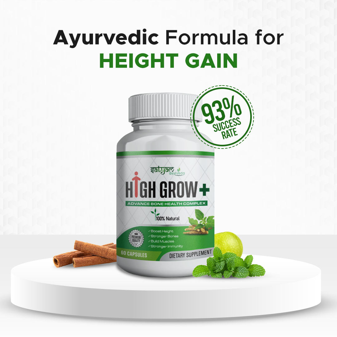 Vital Height & Bone Wellness: Ayurvedic Support for Growth and Strength