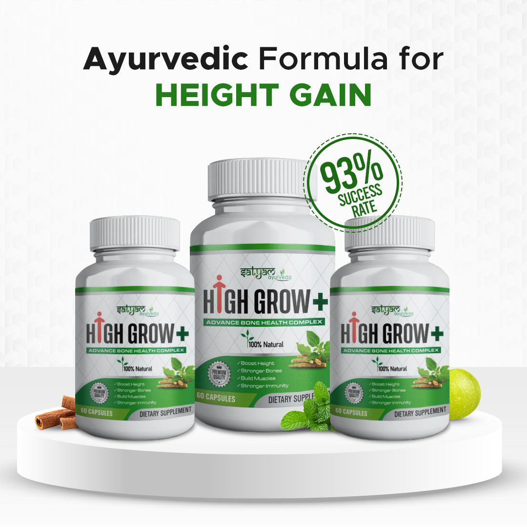 Vital Height & Bone Wellness: Ayurvedic Support for Growth and Strength