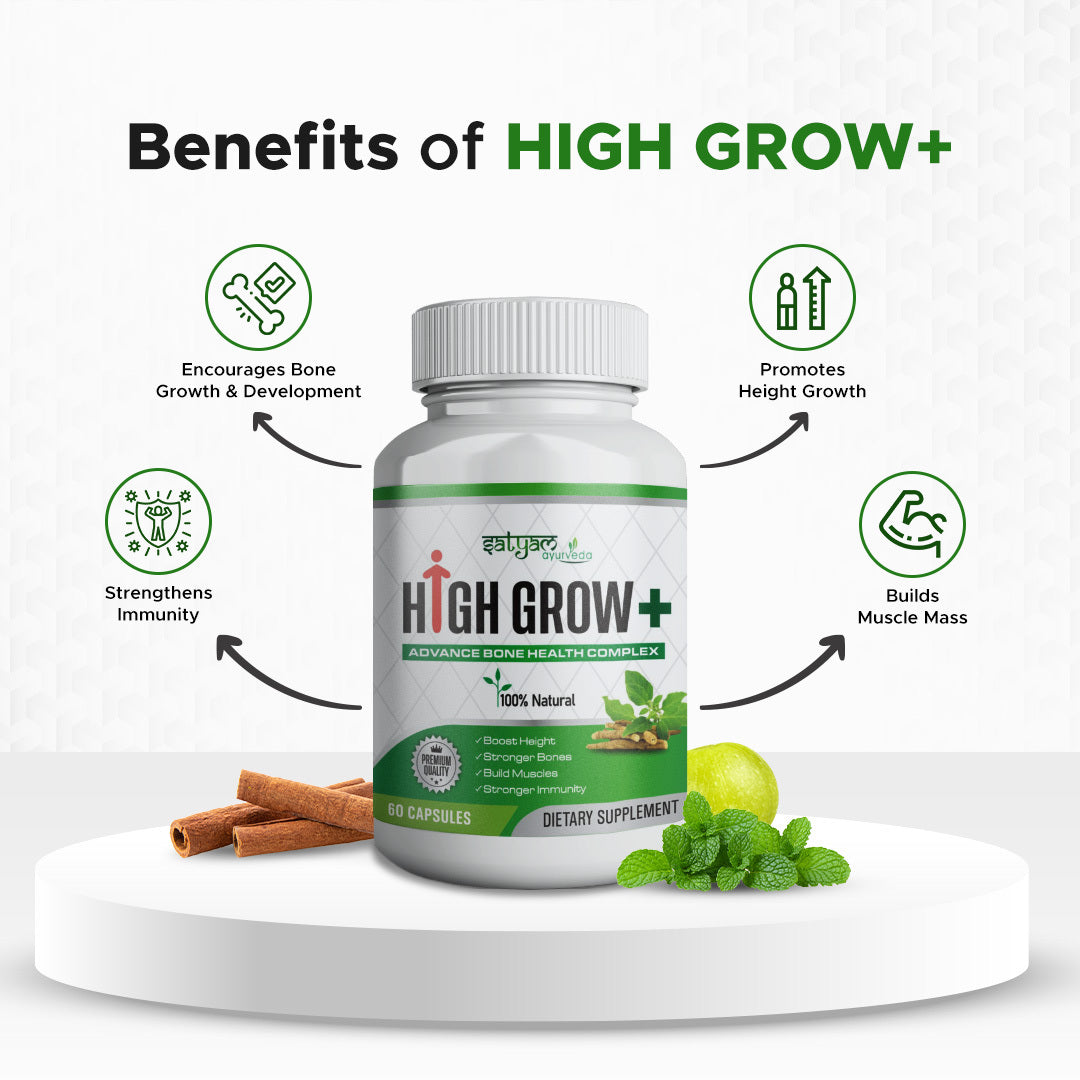 Vital Height & Bone Wellness: Ayurvedic Support for Growth and Strength